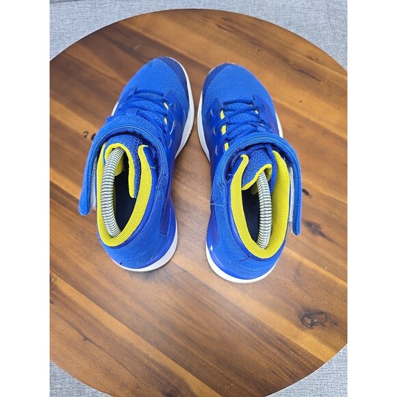 Under‎ Armour Get B Zee GS Youth 6Y Basketball Shoes Golden State Warriors Blue - Picture 9 of 14
